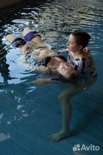 Ватсу-терапия в тёплой воде (медитация, массаж)