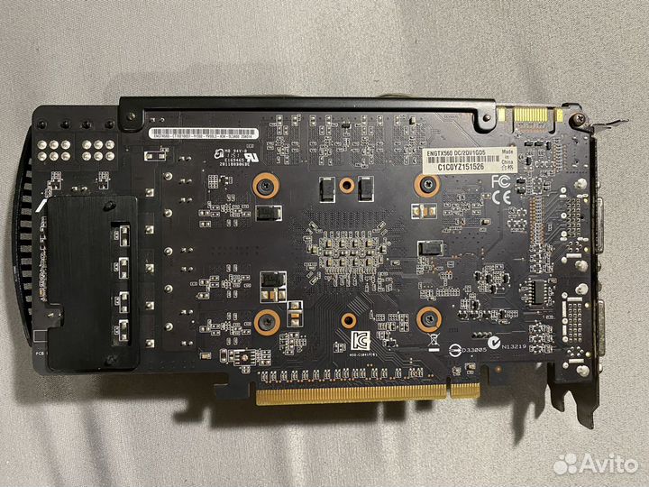 Видеокарта asus gtx 560