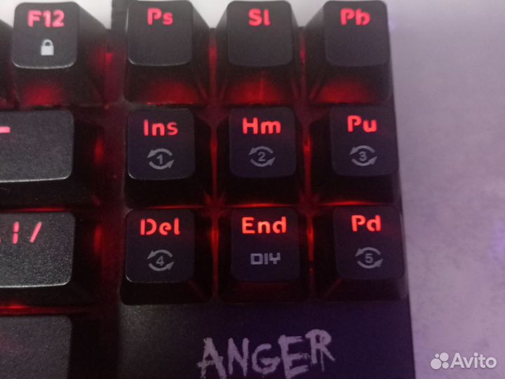 Игровая клавиатура dexp Anger TKL