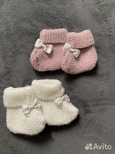 Набор пинеток вязанные носочки