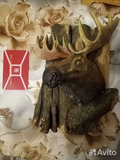 Редкая Настенная статуэтка