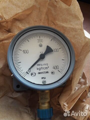 Манометр 400 кг/см