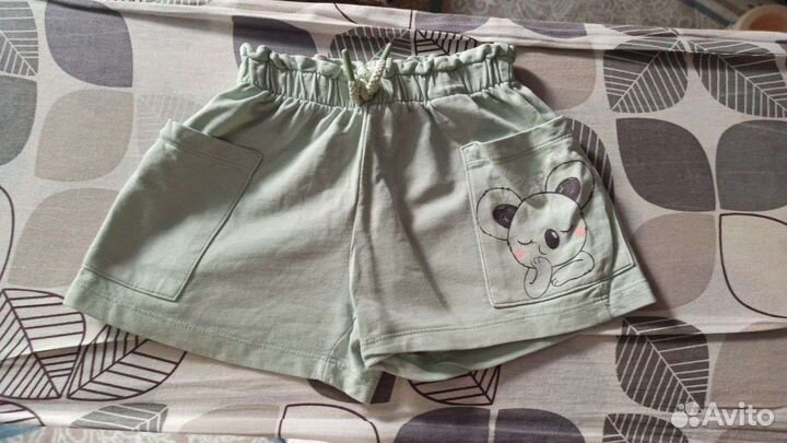 Шорты для девочки размер 98-104