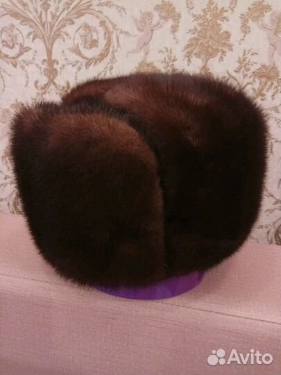 Мужская норковая шапка