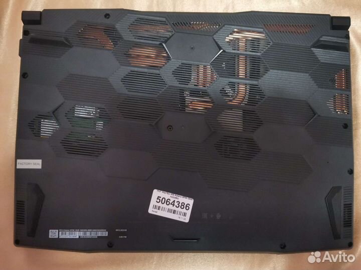 Новый Игровой MSI GF66 RTX3060/16Гб/ssd512гб Гаран