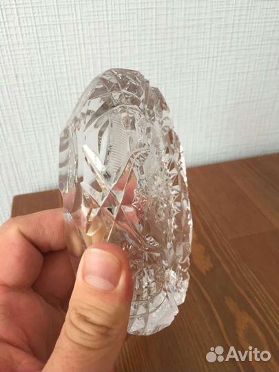 Пепельница. Хрусталь. СССР