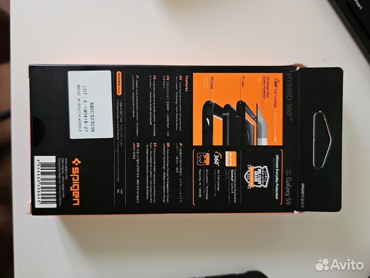 Чехол на Samsung galaxy S9 Spigen Hybrid 360