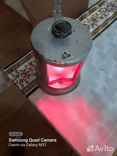 Фонарь трёхцветный, для проявления фотоплёнки