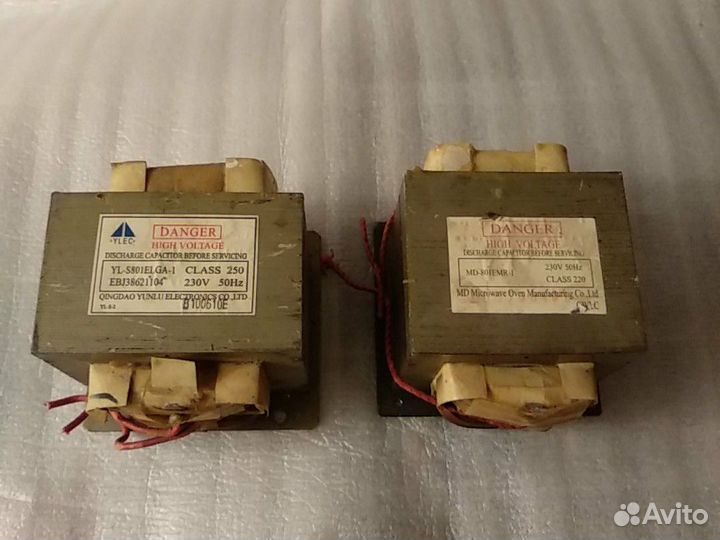 Трансформаторы свч для Микроволновки и