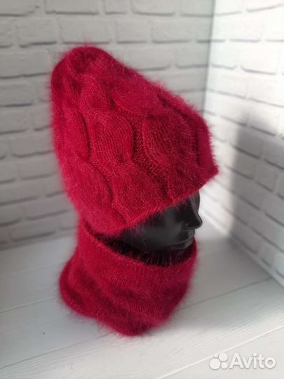 Комплект из пуха норки демисезон