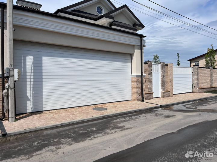 Ворота в гараж сборка 1-3 дня