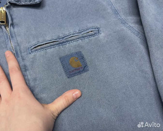 Куртка Carhartt WIP Duck Detroit Jacket Blue