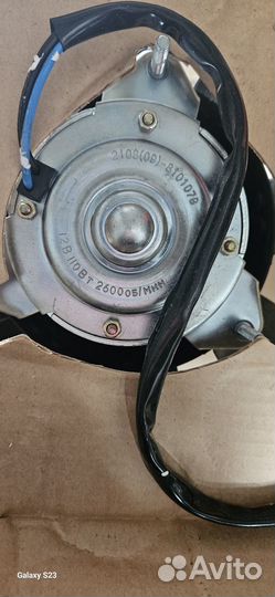 Электровентилятор охлаждения ваз