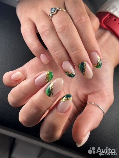 Маникюр с покрытием гель лак на дому