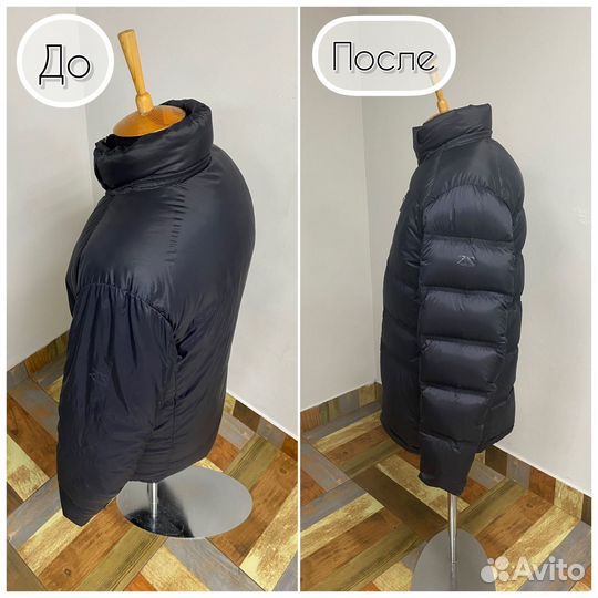Заменить наполнитель в пуховике / набивка пухом