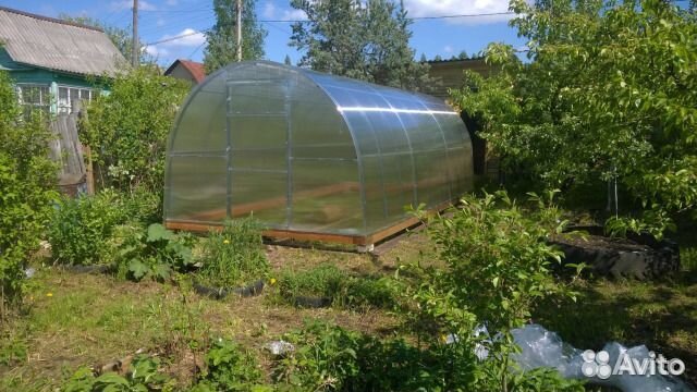 Теплица 3х6 м. Поликарбонат. Оцинкованный каркас
