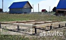 Винтовые сваи под ключ, установка винтовых свай