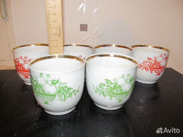 Стаканы лафитники бокалы стекло фарфор