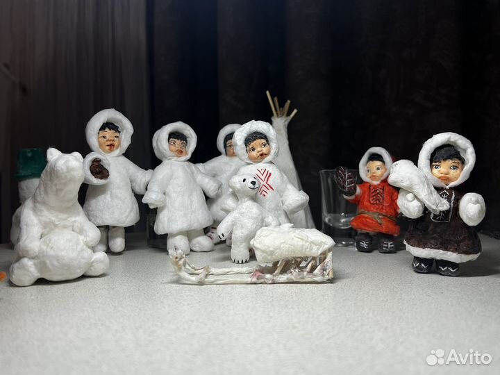 Ватные игрушки