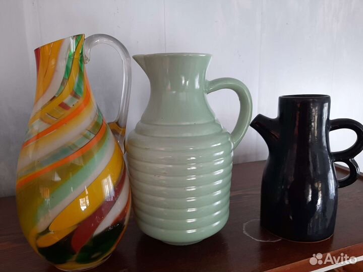 Кувшины с ручкой, графины СССР