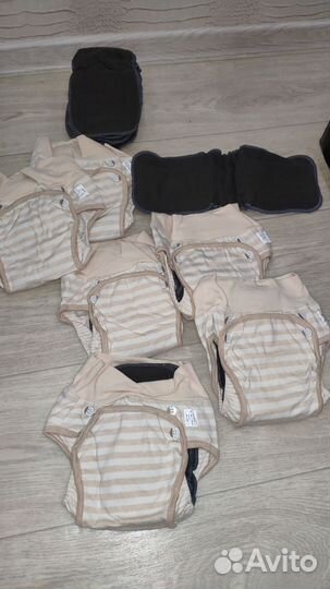 Многоразовые подгузники и вкладыши в подгузники