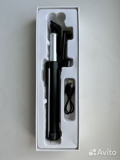 Штатив для телефона с лампой селфи палка hoco