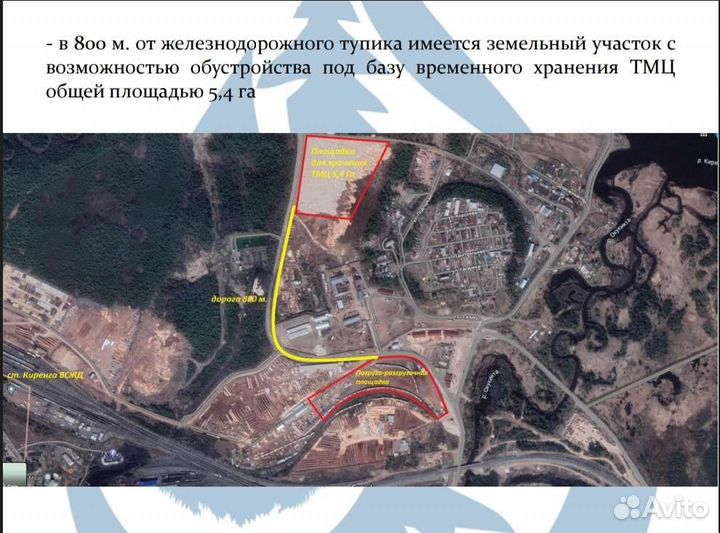 Услуги жд тупика