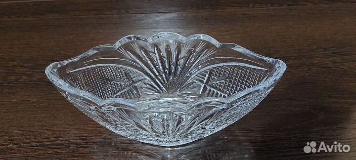 Салатник хрустальный 2шт