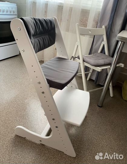 Растущий стул конек-горбунек с чехлами