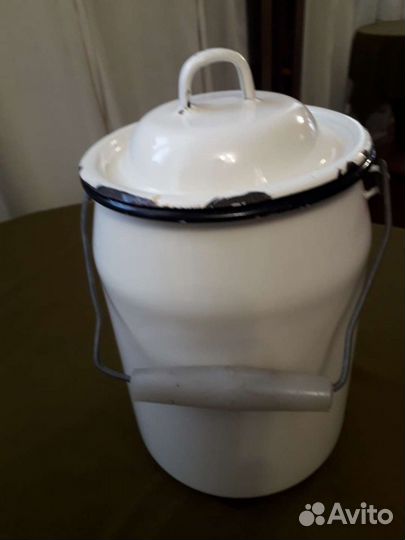 Бидон эмалированный СССР