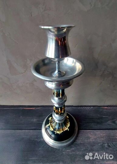 Подсвечник металлический СССР