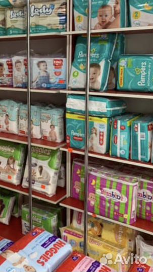 Детское питание, подгузники и итп