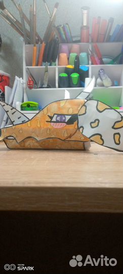 Бумажные драконы на руку