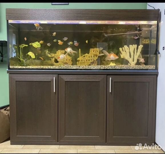 Аквариум с тумбой 360 литров