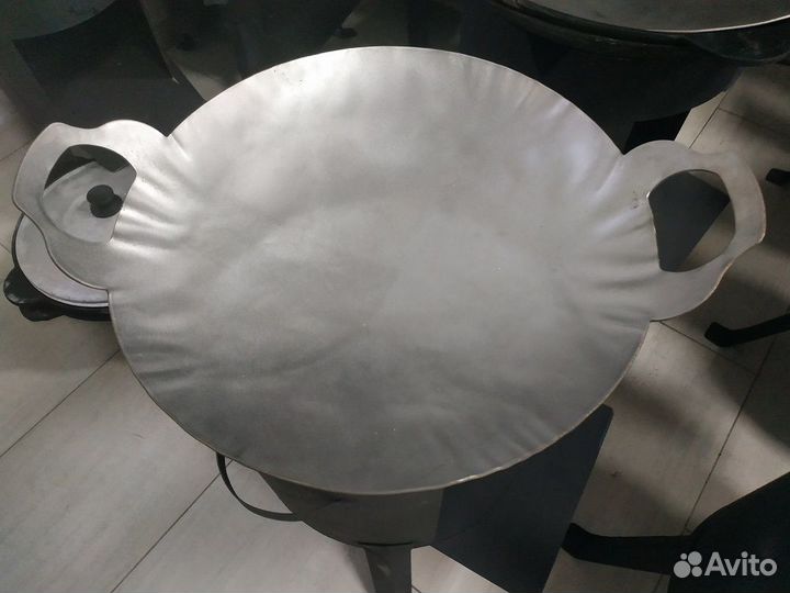 Садж из нержавейки 42см