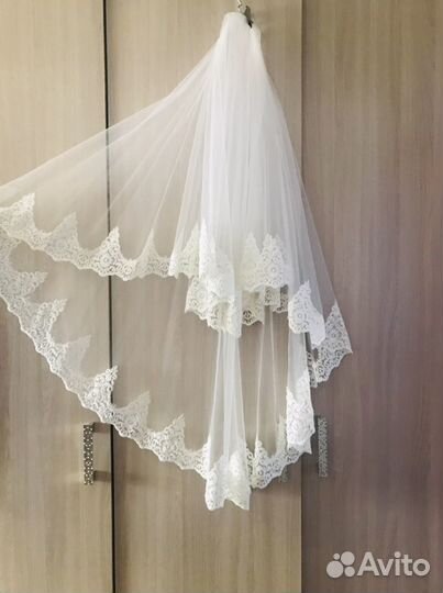 Свадебное платье, фата