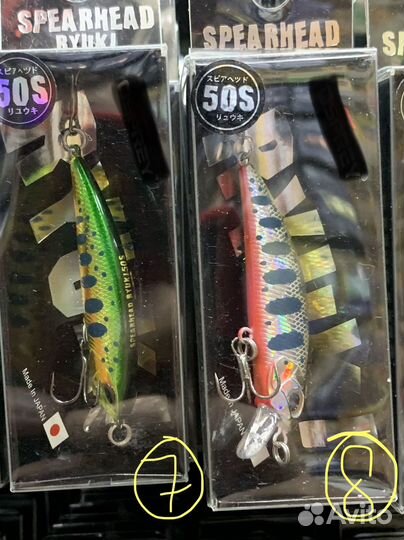 20 Воблеров DUO Spearhead Ryuki 50s (4,5 g)