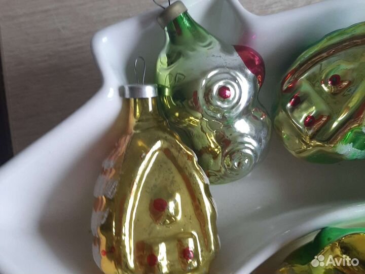 Елочные игрушки СССР