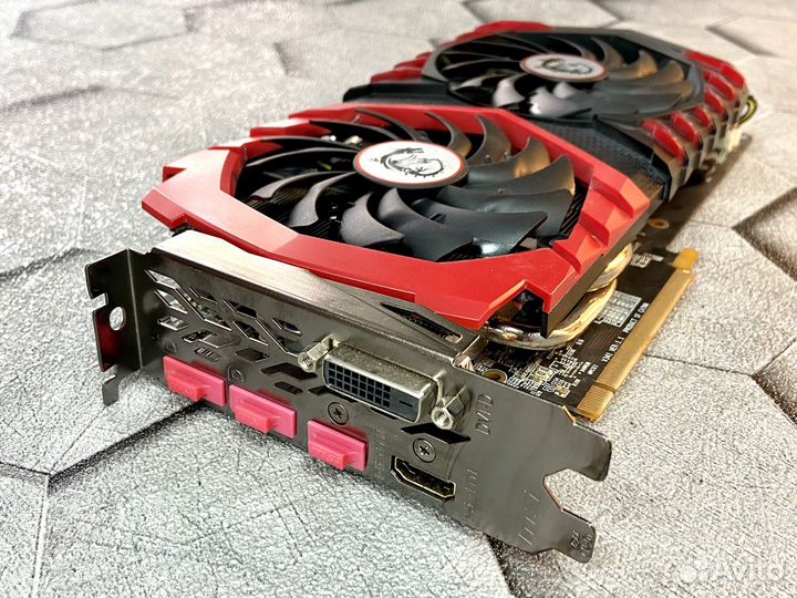 Видеокарта MSI Gaming X RX 570 4 GB