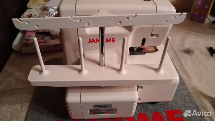 Оверлок Janome 204d, новый