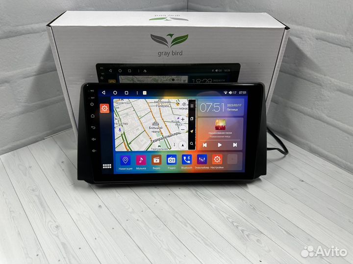 Магнитола андроид GrayBird УАЗ Патриот 3 6Gb