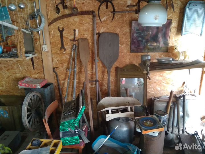 Утварь деревенская кованная инструмент Старинный