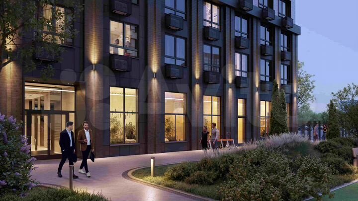 2-к. квартира, 43,6 м², 4/25 эт.