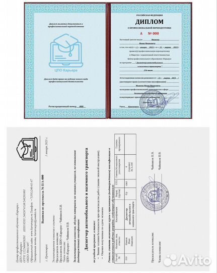 Дистанционное обучение: корочки, дипломы