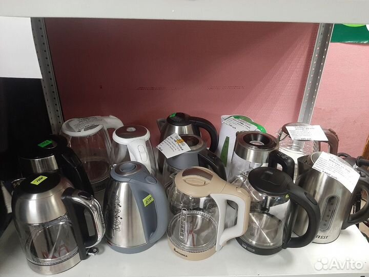 Чайник стеклянный Leben 1850 Вт 1,7л