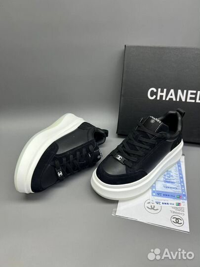 Кеды Chanel На Платформе Размеры 36-40