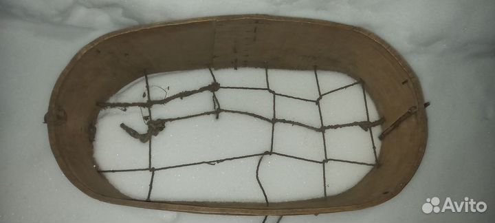 Люлька старинная, лыковая