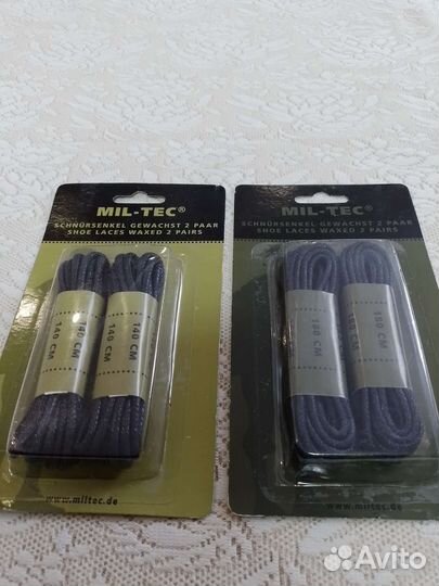 Шнурки Mil Tec вощеные. В ассортименте