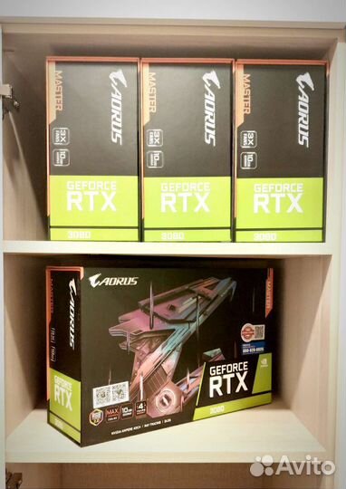 Видеокарта Gigabyte Aorus Master 3080 10G