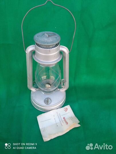 Лампа керосиновая СССР - летучая мышь